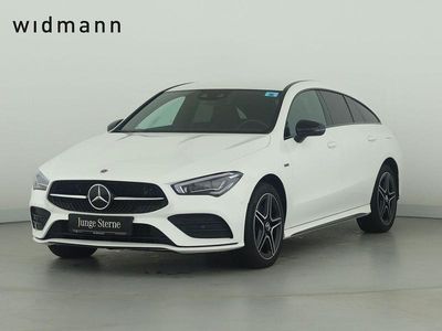 Gebraucht Mercedes CLA250e Shooting Brake AMG 160 PS (117 kW) 2020 Weiß Kombi