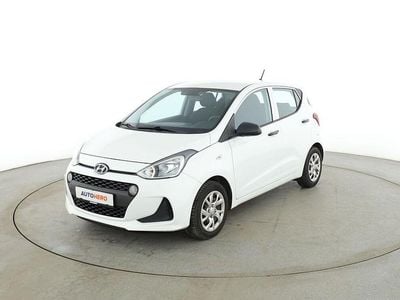 Gebraucht Hyundai i10 Basis 2017 Weiß Kleinwagen