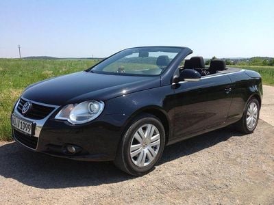 Usata VW Eos 122 CV (89 kW) 2008 Nero Cabrio
