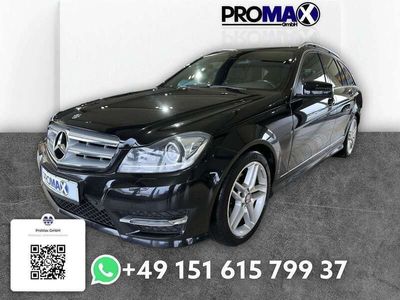 gebraucht Mercedes C200 T CDI AMG Line Schiebedach Automatik AHK