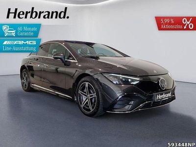 Metalliclack graphitgrau Gebraucht 2022 Mercedes EQE350 AMG Limousine | 39.990 € (Fairer Preis)