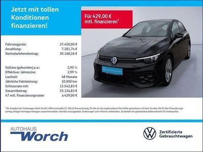 Gebraucht VW Golf VIII GTE 272 PS (200 kW) 2025 Grenadillschwarz metallic Limousine