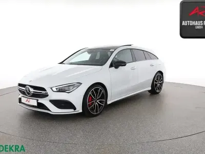 Używany Mercedes CLA35 AMG AMG 306 KM (225 kW) 2023 Biały Sedan/Limuzyna