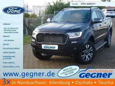 Brugt Ford Ranger Wildtrack 212 HK (155 kW) 2021 Sort Pickup / Ladvogn