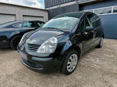 Gebraucht Renault Modus 75 PS (55 kW) 2007 Schwarz Van / Kleinbus