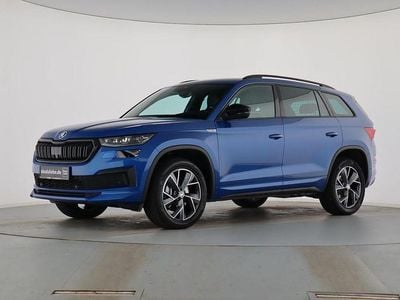 Raceblau metallic Gebraucht 2023 Skoda Kodiaq SportLine SUV | 38.547 € (Fairer Preis)