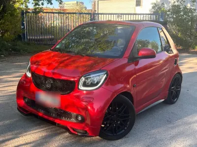 Brugt Smart ForTwo Cabrio Brabus 109 HK (80 kW) 2017 Hvid Cabriolet
