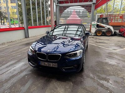 Usado BMW 225 Sport Line 224 CV (164 kW) 2015 Azul Descapotable