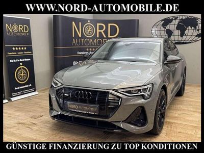 Gebraucht Audi e-tron Sportback Black Edition 230 kW (313 PS) 2022 Chronosgrau metallic (metallic) SUV