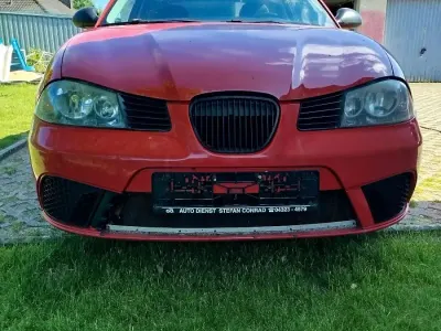 Gebraucht Seat Ibiza 2008 Rot Kleinwagen