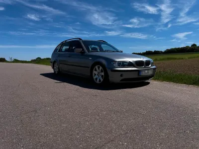 Gebraucht BMW 320 150 PS (110 kW) 2005 Silber Kombi