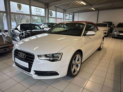 Gebraucht Audi A5 Cabriolet S-Line 170 PS (125 kW) 2012 Ibisweiss Cabrio
