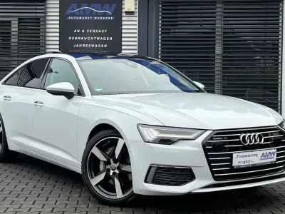 Gebraucht Audi A6 S-Line 286 PS (210 kW) 2022 Weiß Limousine