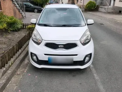 Gebraucht Kia Picanto Attract 69 PS (50 kW) 2013 Weiß Kleinwagen