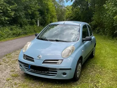 Gebraucht Nissan Micra 65 PS (47 kW) 2005 Blau Kleinwagen