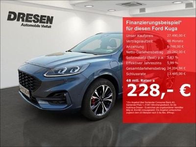 Gebraucht Ford Kuga ST-Line 225 PS (165 kW) 2022 Blau SUV