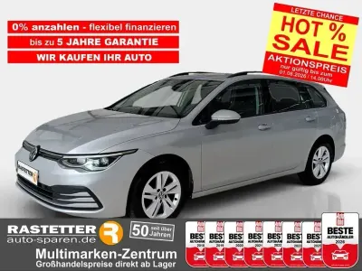 Gebraucht VW Golf VIII Life 116 PS (85 kW) 2021 Reflexsilber metallic Kombi