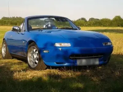 Usata Mazda MX5 116 CV (85 kW) 1991 Blu Cabrio