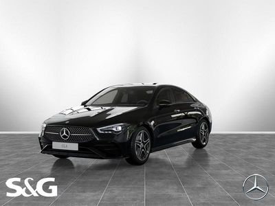 Gebraucht Mercedes CLA200 AMG 163 PS (119 kW) 2025 Metalliclack kosmosschwarz Coupé