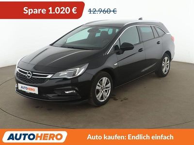 Gebraucht Opel Astra Dynamic 125 PS (91 kW) 2018 Schwarz Kombi