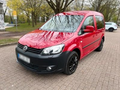 Gebraucht VW Caddy 86 PS (63 kW) 2011 Rot Van / Kleinbus