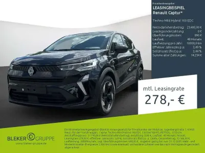 Occasion Renault Captur Techno 158 ch (116 kW) 2025 Noir SUV