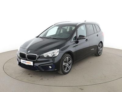Brugt BMW 218 Gran Tourer Sport Line 136 HK (100 kW) 2015 Sort MPV