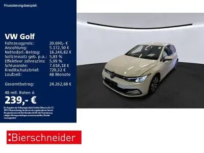 Gebraucht VW Golf VIII Move 110 PS (80 kW) 2024 Weiß Limousine