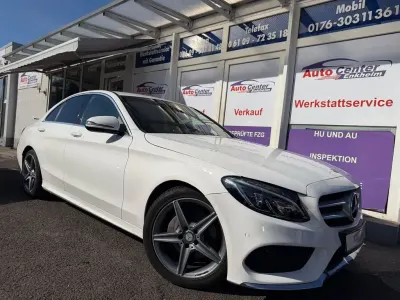 Gebraucht Mercedes C200 AMG 136 PS (100 kW) 2017 Weiß Limousine