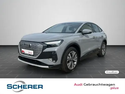 Gebraucht Audi Q4 Sportback e-tron Sport 125 kW (170 PS) 2021 Kieselgrau SUV