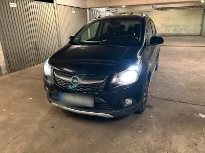 Gebraucht Opel Karl Rocks 75 PS (55 kW) 2017 Schwarz Kleinwagen