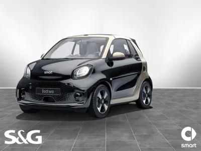 Brugt Smart ForTwo Electric Drive 60 kW (82 HK) 2021 Sort Cabriolet
