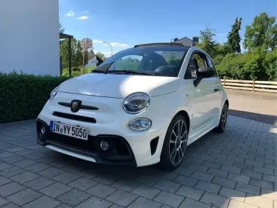 Gebraucht Abarth 595C Turismo 165 PS (121 kW) 2017 Weiß Cabrio