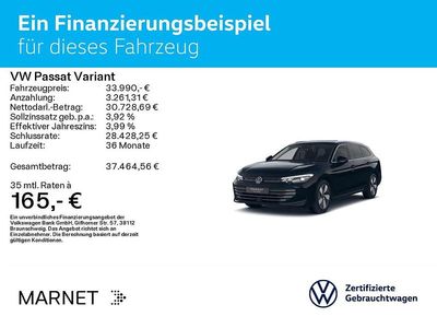 Gebraucht VW Passat Business 150 PS (110 kW) 2025 Schwarz Kombi