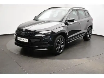 Gebraucht Skoda Karoq SportLine 190 PS (139 kW) 2019 Schwarzmagic perleffekt (metallic) SUV