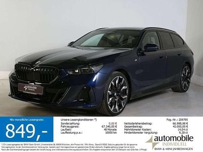 Gebraucht BMW 540 M Sport 303 PS (222 kW) 2025 Individual tansanitblau met. Kombi