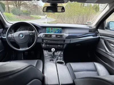 Gebraucht BMW 520 184 PS (135 kW) 2012 Schwarz Kombi