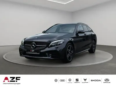 Gebraucht Mercedes C200 AMG line 197 PS (144 kW) 2020 Grafitgrau metallic Kombi
