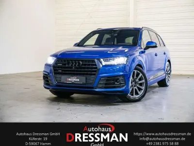 Używany Audi Q7 S-Line 272 KM (200 kW) 2016 Niebieski SUV