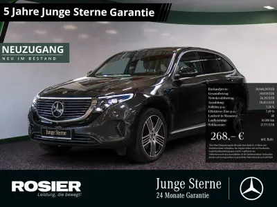 Gebraucht Mercedes EQC400 Electric Art 300 kW (408 PS) 2023 Graphitgrau SUV