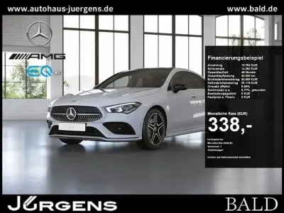 Gebraucht Mercedes CLA200 AMG 163 PS (119 kW) 2023 Weiss polarweiss Coupé