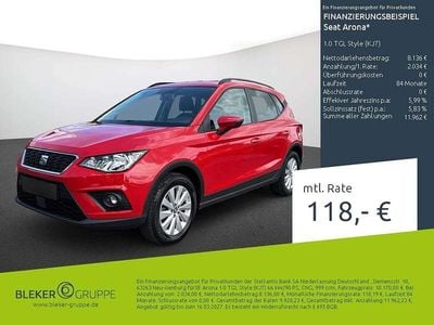 Gebraucht Seat Arona Style 122 PS (89 kW) 2020 Reinrot SUV