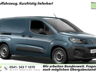 Neu Peugeot Partner 131 PS (96 kW) 2026 Libeccio blau metallic Van / Kleinbus