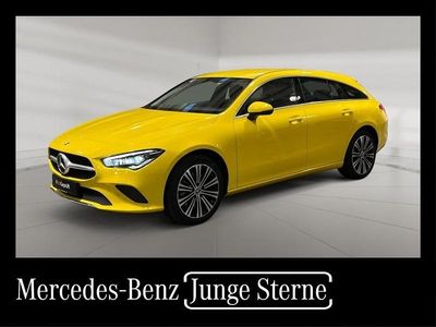Gelb Gebraucht 2021 Mercedes CLA250e Shooting Brake Progressive Kombi | 23.118 € (Superpreis)