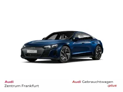 Gebraucht Audi e-tron GT quattro Premium 350 kW (476 PS) 2022 Ascariblau metallic Limousine