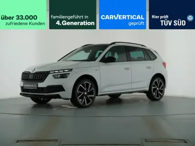 Gebraucht Skoda Kamiq Monte Carlo 110 PS (80 kW) 2022 Moonweiss metallic SUV