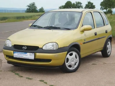 Gebraucht Opel Corsa 60 PS (44 kW) 1998 Gold Kleinwagen