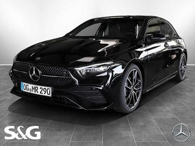 Brugt Mercedes A200 AMG 163 HK (119 kW) 2025 Sort Sedan