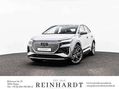 Gebraucht Audi Q4 Sportback e-tron S-Line 150 kW (204 PS) 2022 Kieselgrau SUV