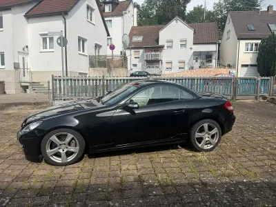 Gebraucht Mercedes SLK200 163 PS (119 kW) 2007 Schwarz Cabrio